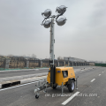 4 x 1000W Mobile Light Tower Trailer